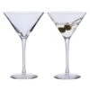 Bar Excellence Martini Glass, Set Of 2 2 Bar Excellence Martini Glass, Set Of 2 -DONEW Sales Store bar exc martini