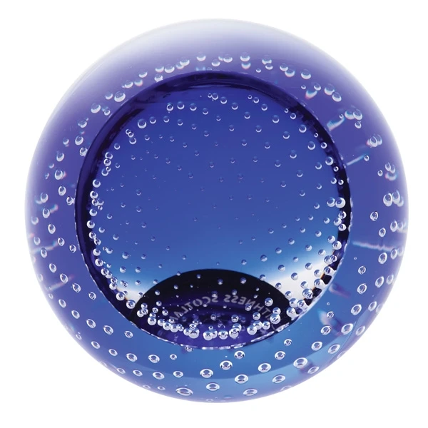 Blue Blank Paperweight 3 Blue Blank Paperweight