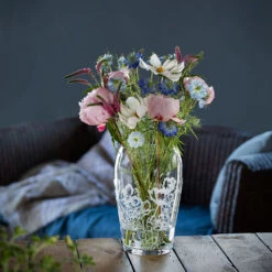 Bloom Wide Vase Bees & Cosmos -DONEW Sales Store bloom wide vase