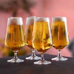 Cheers! Beer Glass, Set Of 4 -DONEW Sales Store cheers beer mood