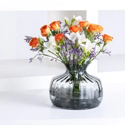 Cushion Medium Smoke Vase -DONEW Sales Store cushion vase grey mood 006