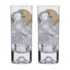 Dimple Highball Glass, Set Of 2