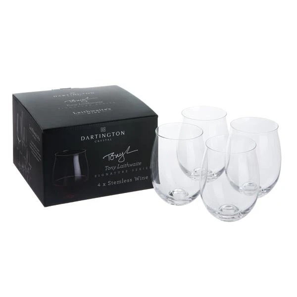 Tony Laithwaites Signature Series Stemless Tumbler, Set Of 4 3 Tony Laithwaites Signature Series Stemless Tumbler, Set Of 4