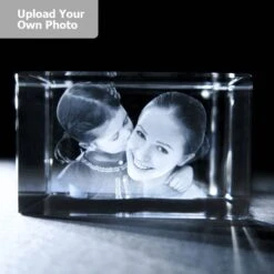 Large Laser Photo Gift Block - Rectangle (Free Text Engraving Available) - Standard Delivery Will Be 3 Working Days. -DONEW Sales Store largerect2