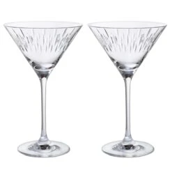 Limelight - Mitre Martini Glass, Set Of 2