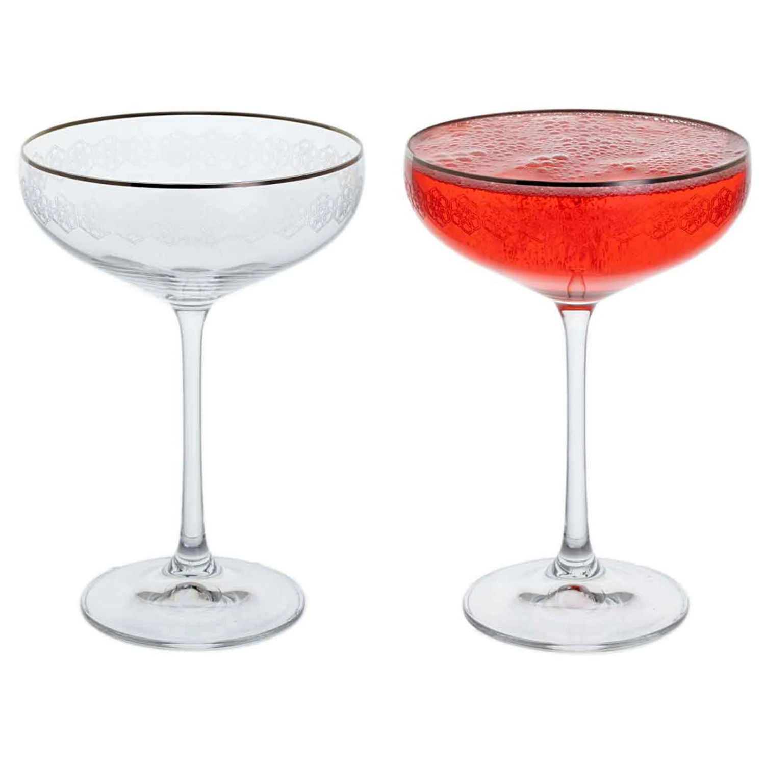 Gatsby Cocktail Saucer, Set Of 2 3 Gatsby Cocktail Saucer, Set Of 2