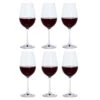 Six Red Wine Glass, Set Of 6 1 Six Red Wine Glass, Set Of 6 -DONEW Sales Store six red wine