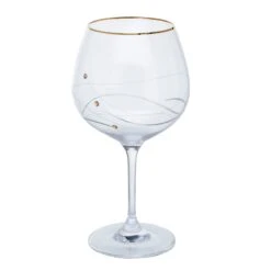 Glitz Gold Gin & Tonic Copa, Set Of 2 -DONEW Sales Store st3305 13 p glitz gold copa empty co lr