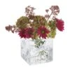 Marguerite Square Vase Clear -DONEW Sales Store va3423 cl marguerite square clear co 1